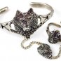 Wolf Slave Bracelet With Ring