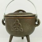 Medium Triquetra Cast Iron Cauldron