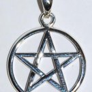 Interwoven Pentagram silver