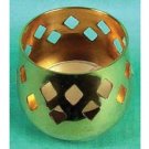 Small Brass Votive Candle Holder