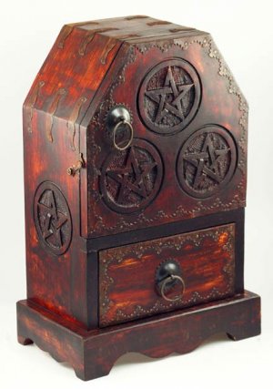 Pentagram Chest and Cupboard