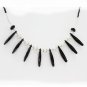Black & Silver Tribal Style Necklace