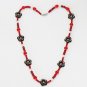 Lady In Red Necklace