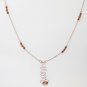 Handmade Copper Necklace w Pendant