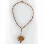 Amber Leaf Necklace