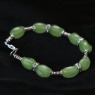 Green Jade Glass Bracelet