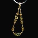 Olivine & Gold Bracelet