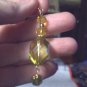 Olivine & Gold Earrings