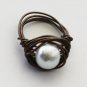 Pearl In A Nest Ring