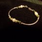 Silver and Pearl Bracelet