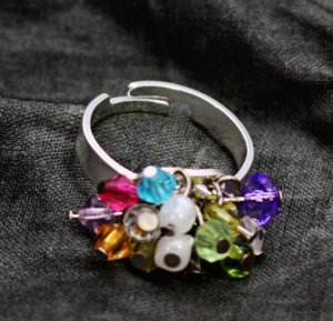 Swarovski Beads Ring