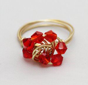 Carnelian Galaxy Ring