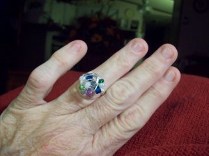 Multicolored Galaxy Ring