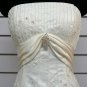 Strapless Column Wedding Gown