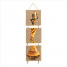 TRIBAL WATER BEARER WALL ART