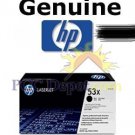 Genuine New Original OEM HP Q7553x 53X BLACK Toner Cartridge for HP LaserJet P2015