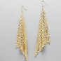 Long Metal Cloth Earrings