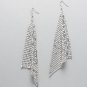 Long Metal Cloth Earrings