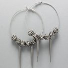Vampire Spiked Hoops
