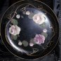 ANTIQUE ROSES TOLE TOLEWARE ROUND TRAY Victorian Style