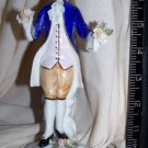 Vintage Dresden Colonial Man Figurine Statue Germany