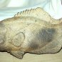 Antique cast Bronze/Brass Fish Doorstop Newspaper weight Paperweight