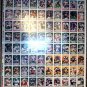 1990 Fleer Football UNCUT SHEET 100 CARDS Aikman-Marino