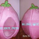 Strawberry Dog Cat Hut  House