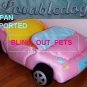 Pink Lovable Dog Cat Convertible Car Bed
