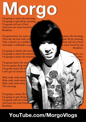 Morgo Poster - Orange