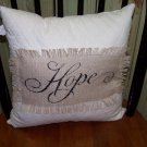 "Hope" Pillow