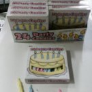 Display Box of Birthday Candles 4 colors