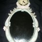 Antique look Mirror with clock