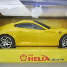 Hot Wheels Ferrari Shell Helix Yellow 599 GTB Fiorano 1:38 Car