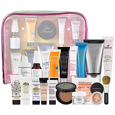 Sephora Kit Voyage Travel Kit. Бьюти бокс для загара. Sephora набор для душа. Sio косметика.