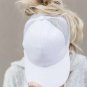 White Hat with room for Poly Tail