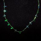 Green Tear Drop Necklace