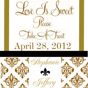 CANDY BUFFET SIGN
