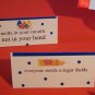 CANDY BUFFET SIGN