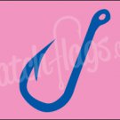 Lady's Hooked Up Pink Decal