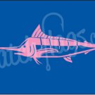 Lady's Marlin Blue Decal