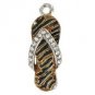Animal Print Slippah (Flip Flop) Charm