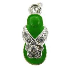 Epoxy Mini Slippah (Flip Flop) Charm