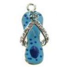 Polka Dot Slippah (Flip Flop) Charm