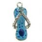 Polka Dot Slippah (Flip Flop) Charm