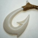 Barbed Tribal Bone Hook Necklace