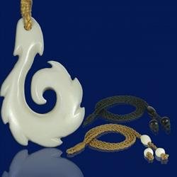 Barbed Tribal Bone Hook Necklace
