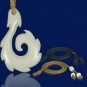 Barbed Tribal Bone Hook Necklace