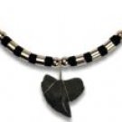 Fossilized Tiger Shark Tooth Necklace