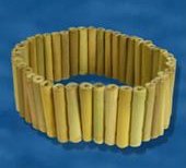 Bamboo Armband Bracelet - 14 inch diameter